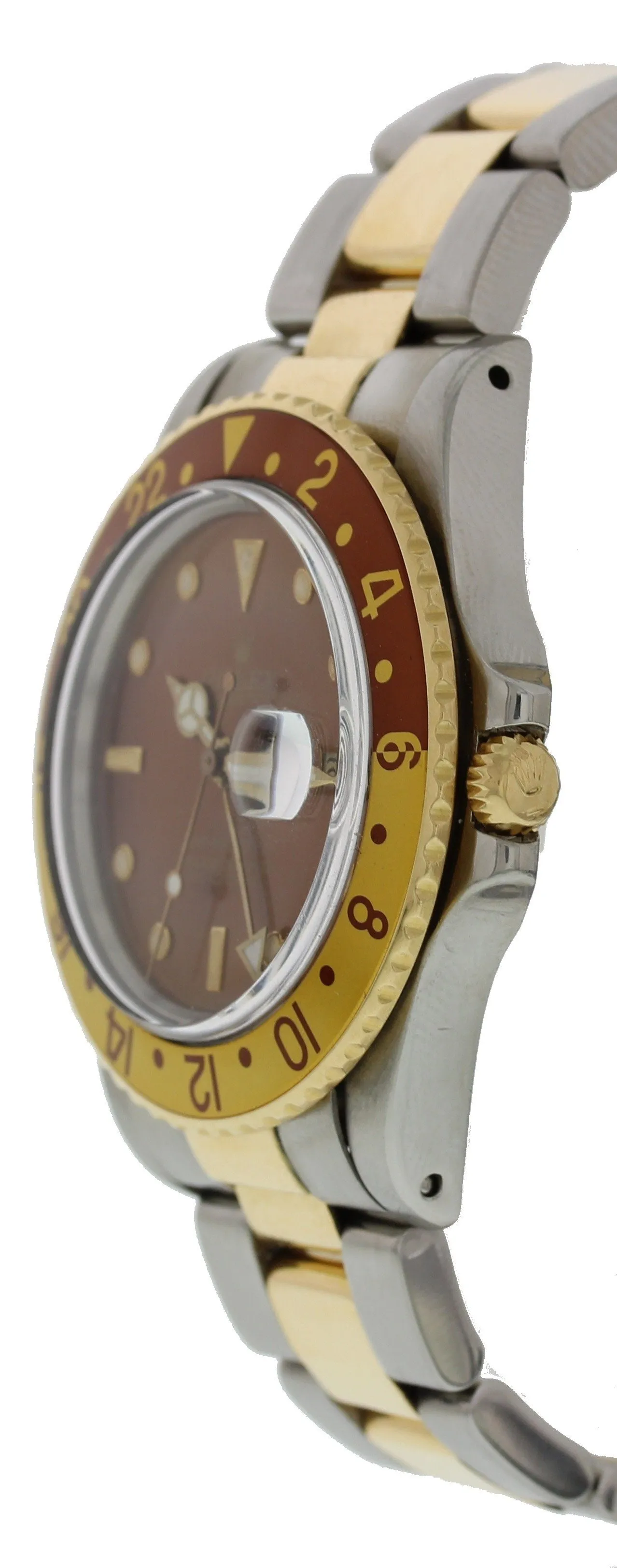Rolex Oyster Perpetual Date GMT Master II 16753 Root Beer