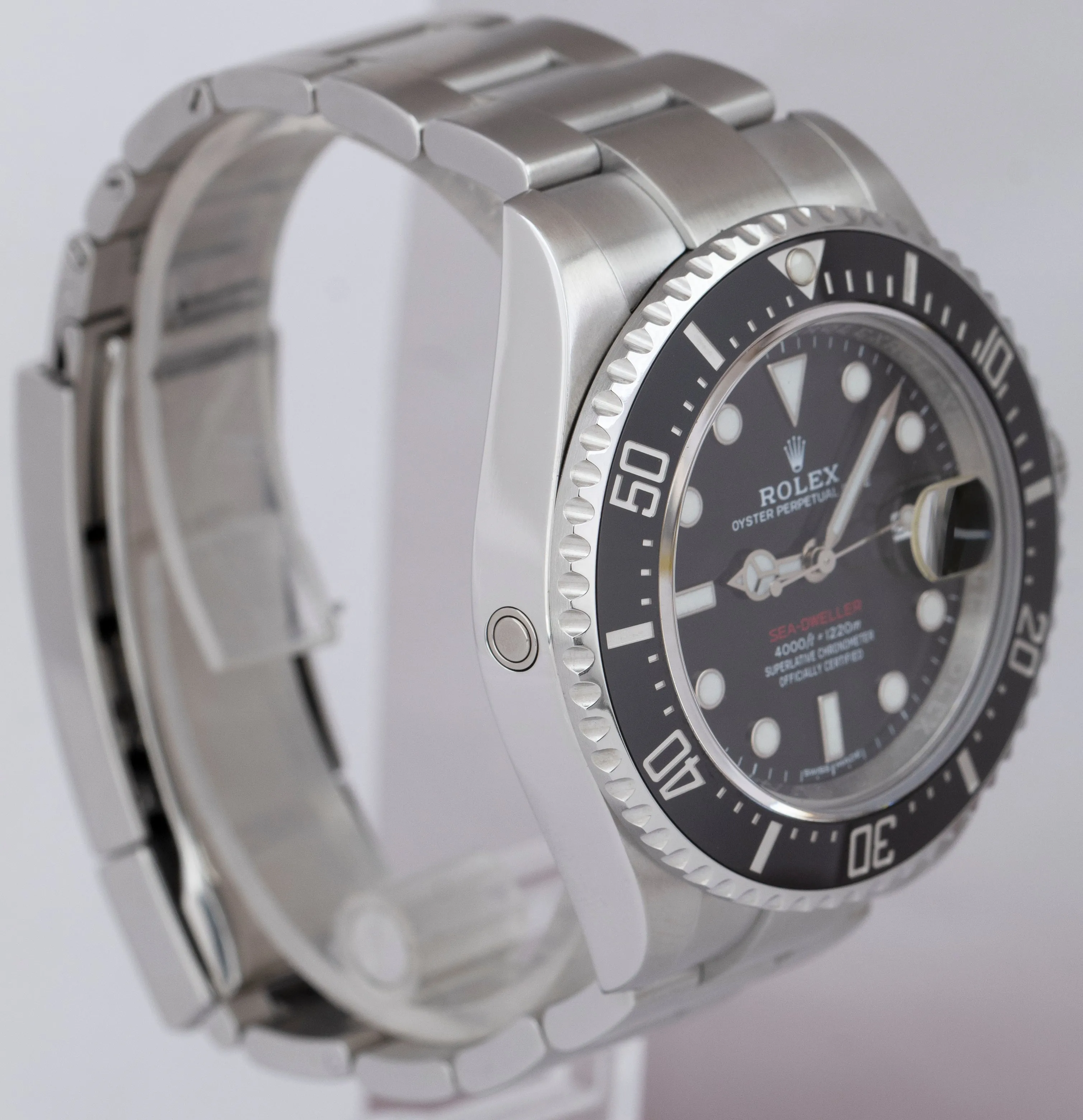 Rolex Red Sea-Dweller Black Stainless Mark I 50th-Anniversary 126600 43mm Watch
