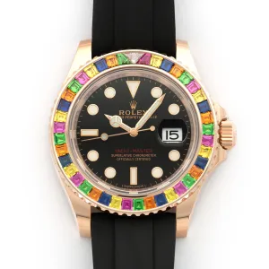 Rolex Rose Gold Yacht-Master Rainbow Watch Ref. 116695