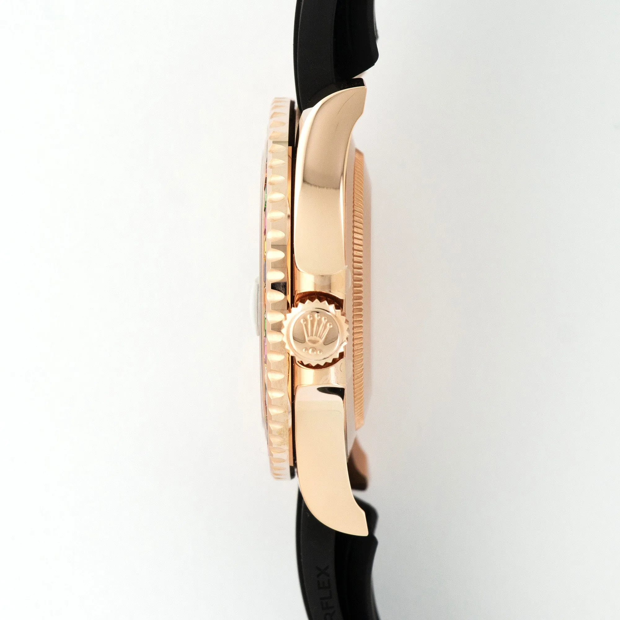 Rolex Rose Gold Yacht-Master Rainbow Watch Ref. 116695