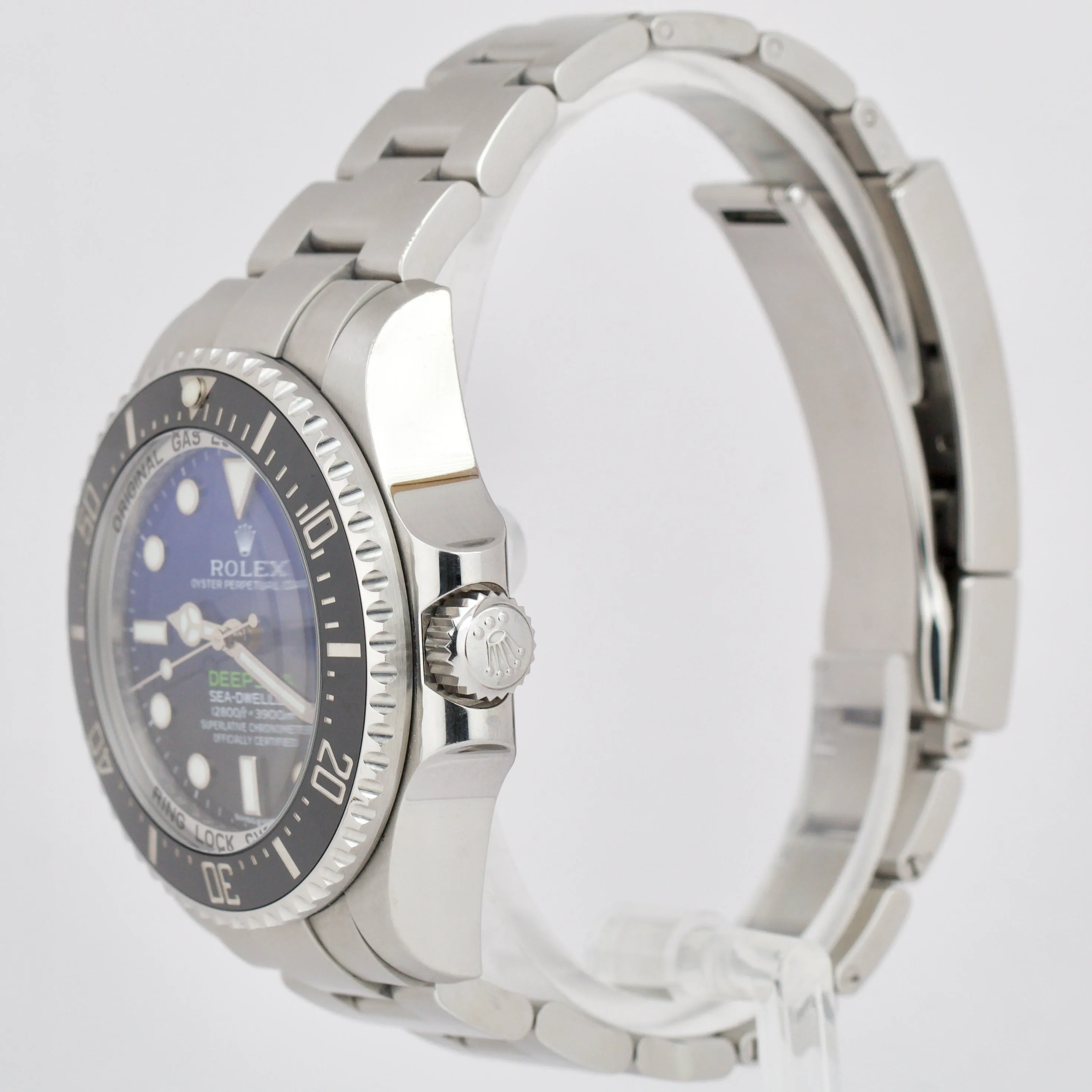Rolex Sea-Dweller Deepsea 'James Cameron' Blue Stainless 116660 44mm Date Watch