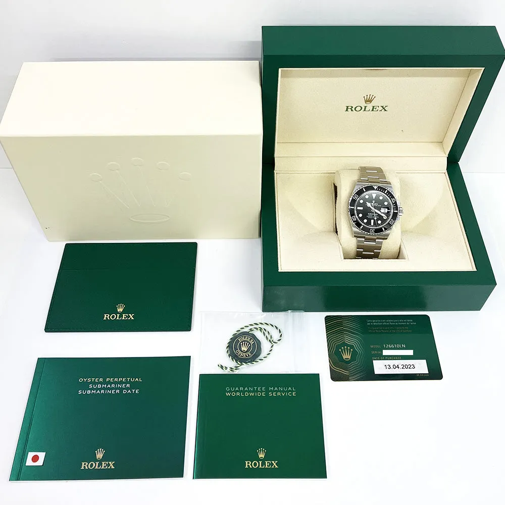 Rolex Submariner 126610LN Black Dial Apr 2023