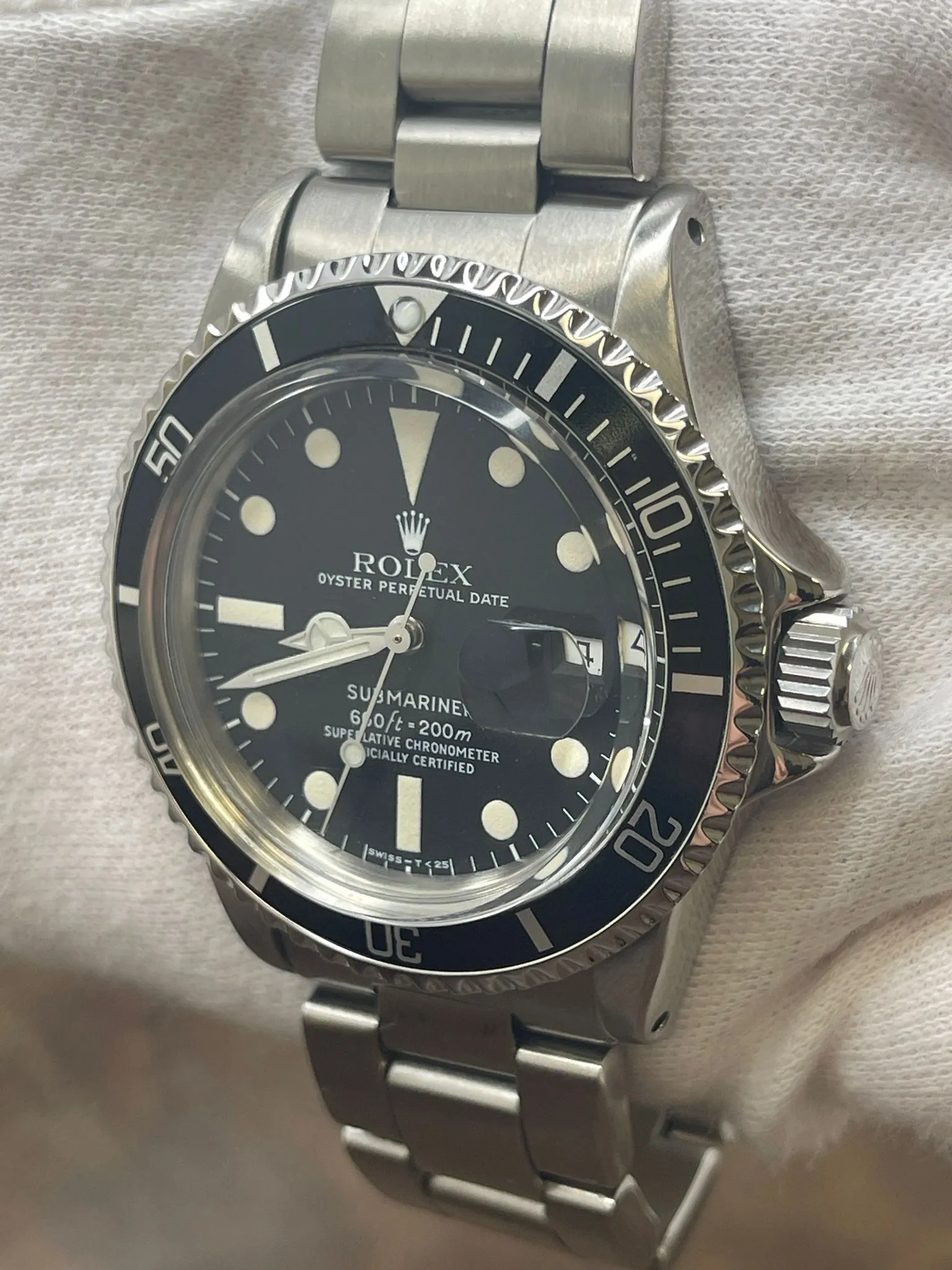 Rolex Submariner 1680 Black Dial Automatic Men's Watch