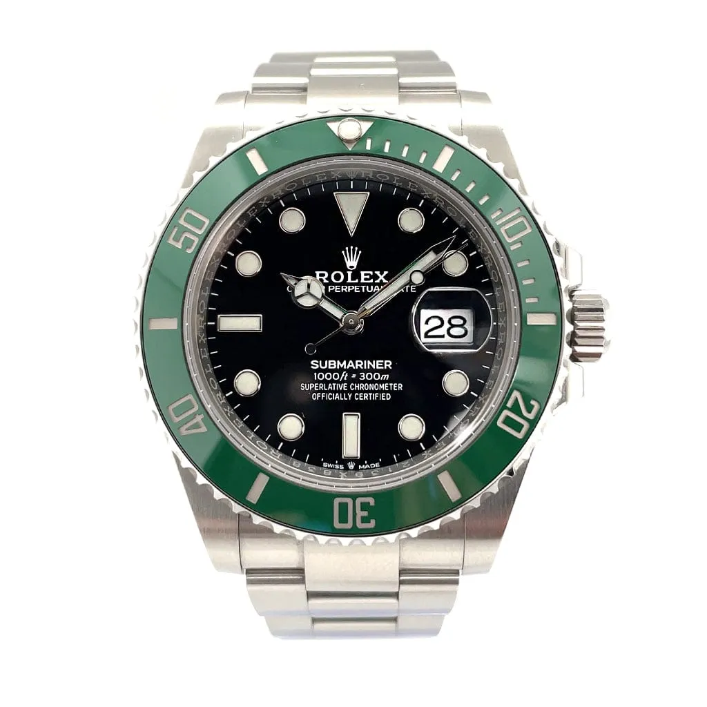 Rolex Submariner 41 "Kermit" 126610LV - Pre-Owned