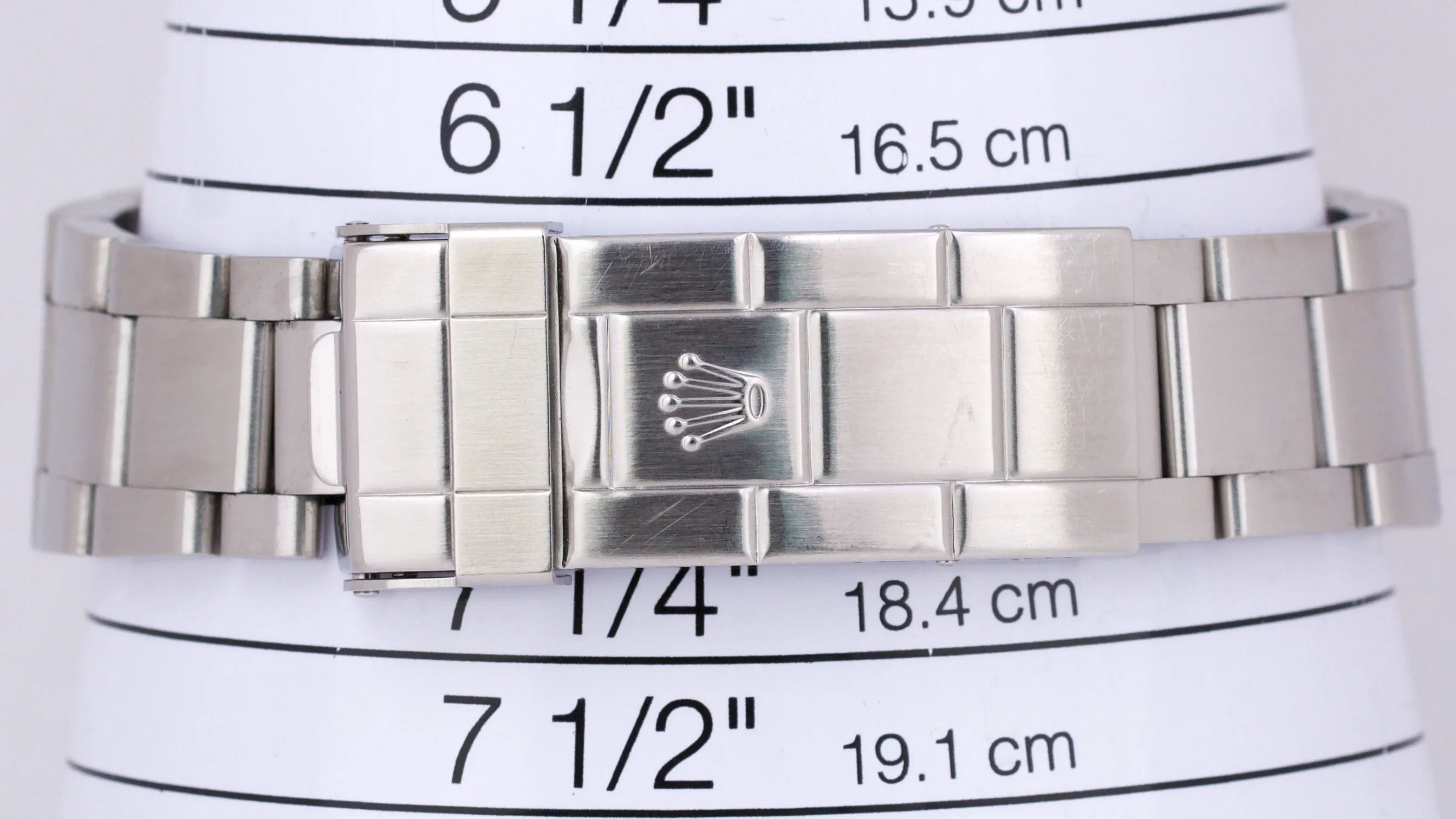 Rolex Submariner Date REHAUT 16610 T NO-HOLES Stainless Steel 40mm Oyster Watch