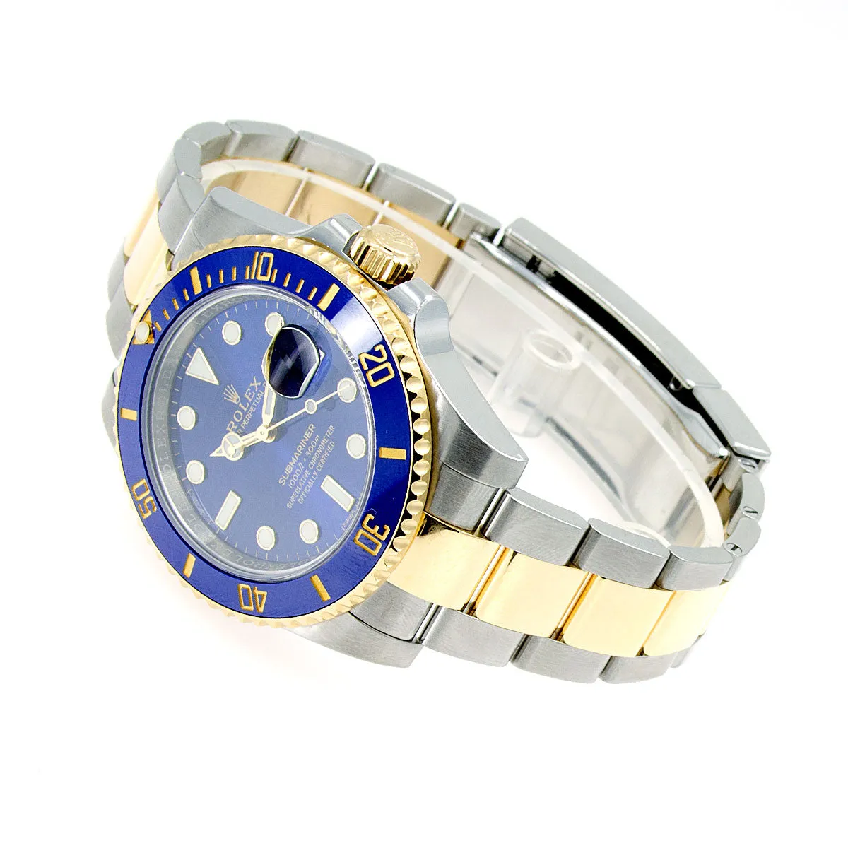 Rolex Submariner Date SS/18K Blue Dial