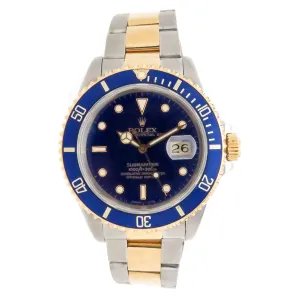 Rolex Submariner SS/18K Blue Dial