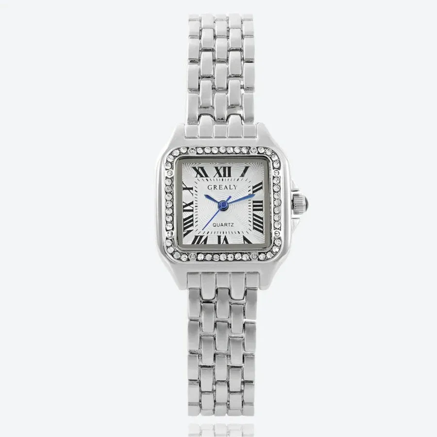 Roman Numeral Golden Watches