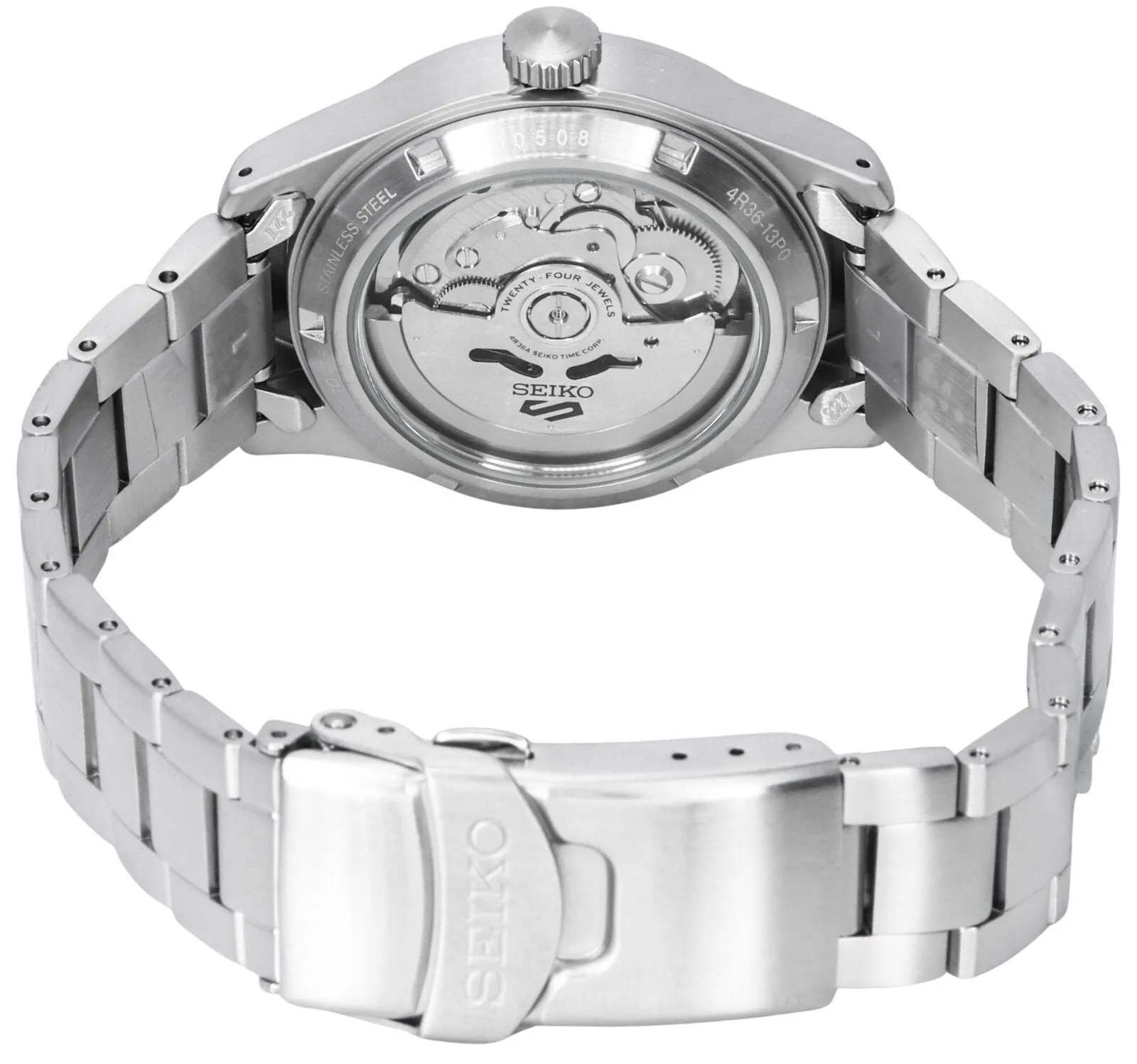 Seiko 5 Sports SRPJ81 Automatic 36mm 10 ATM Water Resistant Men's Watch