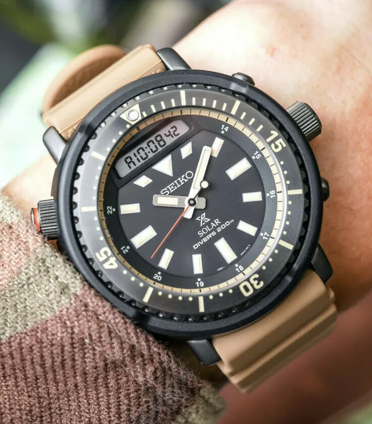 Seiko Arnie Prospex SNJ029 Solar Divers 200m Men's Watch