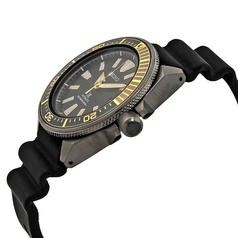 Seiko Prospex Diver's 200M "Samurai" Black Pvd Men's Watch SRPB55K1