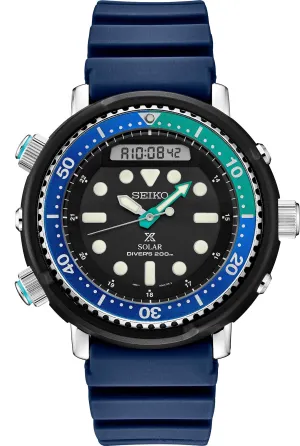 Seiko Prospex Tropical-Lagoon/SpEdition Hybrid/Solar-Diver Watch