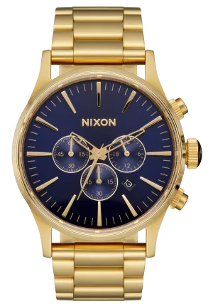 Sentry Chrono - Gold / Blue Sunray