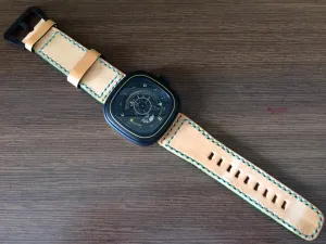 SevenFriday Watch Strap, Seven Friday Watch Band, 28mm Leather watch band replacement