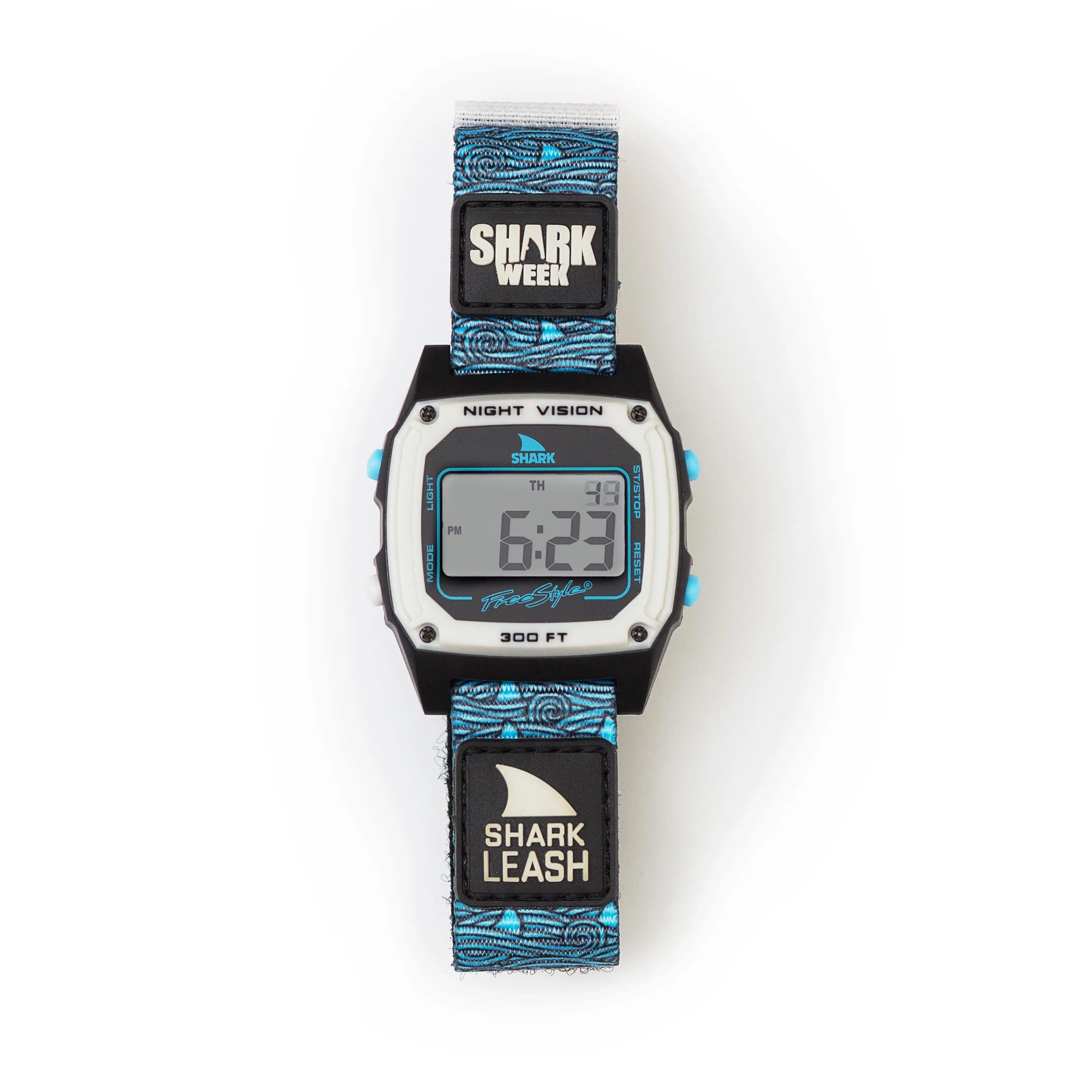 SHARK CLASSIC LEASH SHARK WEEK BLUE FIN