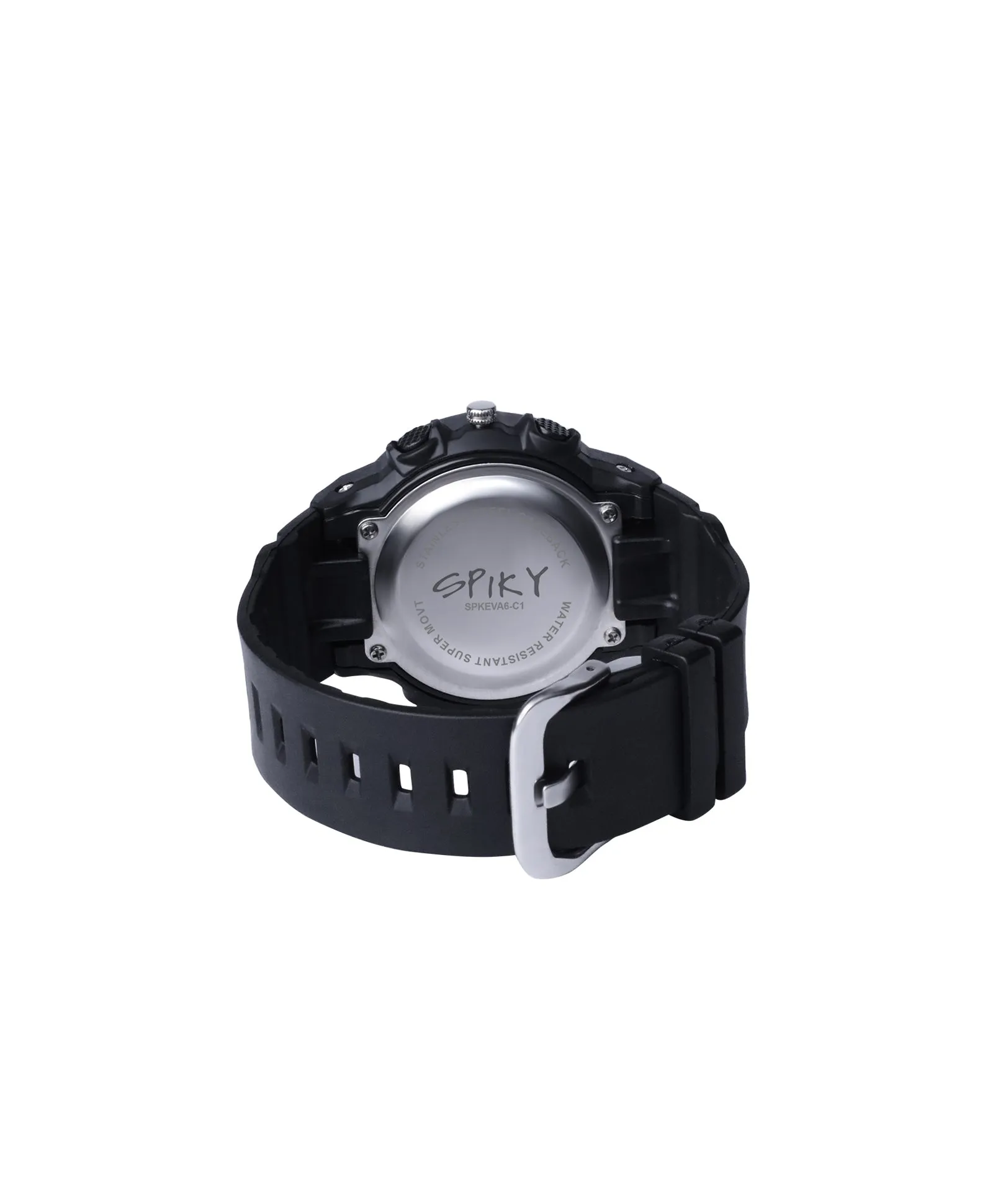 Spiky Eva6 Analog & Digital Sporty Watch - Blue