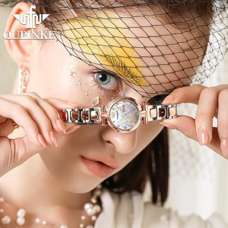 Switzerland Luxury Brand Ladies Wrist Watch