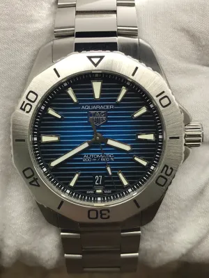 TAG Heuer Aquaracer Professional 200 WBP2111.BA0627 Blue Dial Automatic Men's Watch