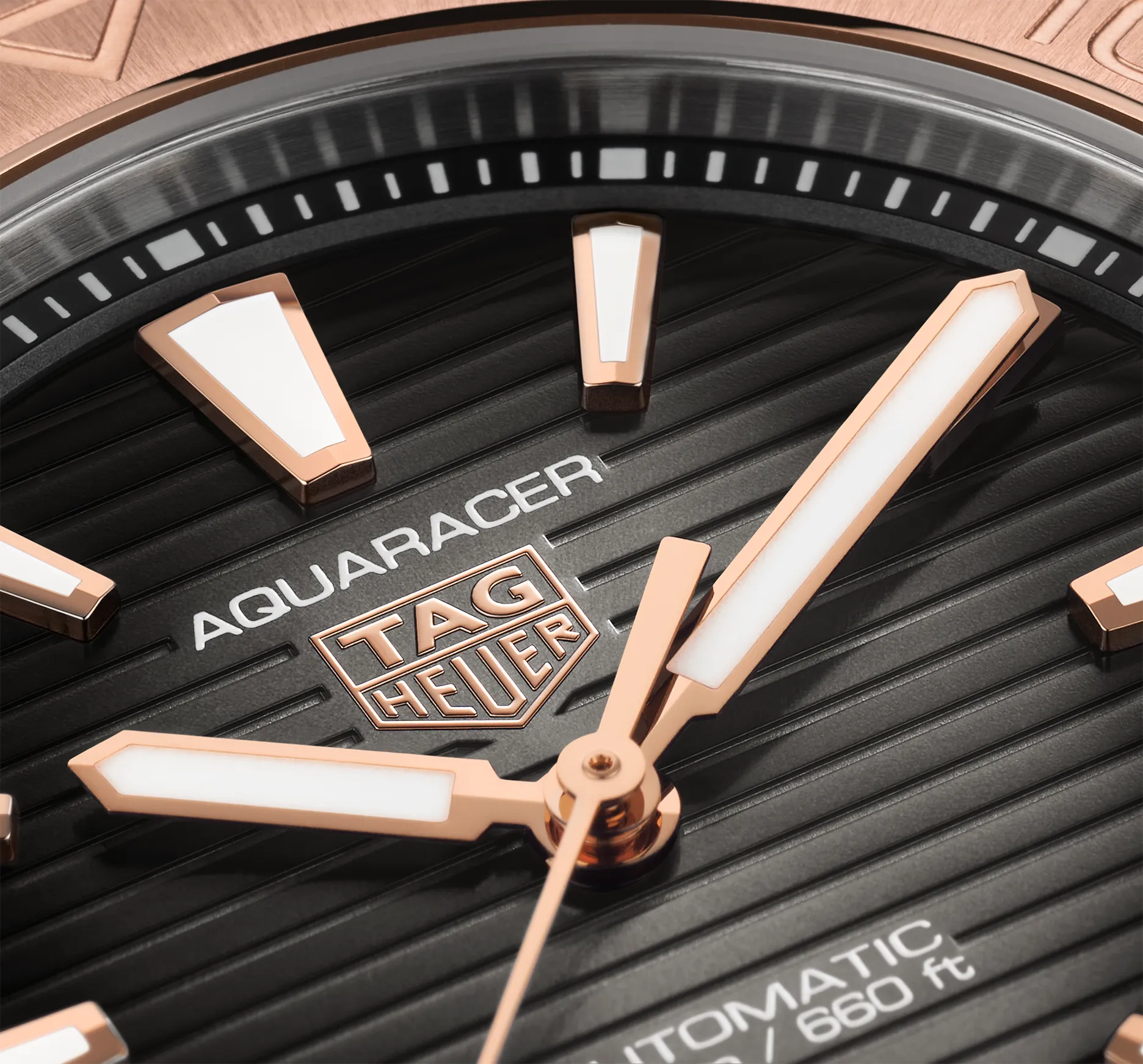 TAG Heuer Aquaracer Professional 200 with 18K Rose Gold