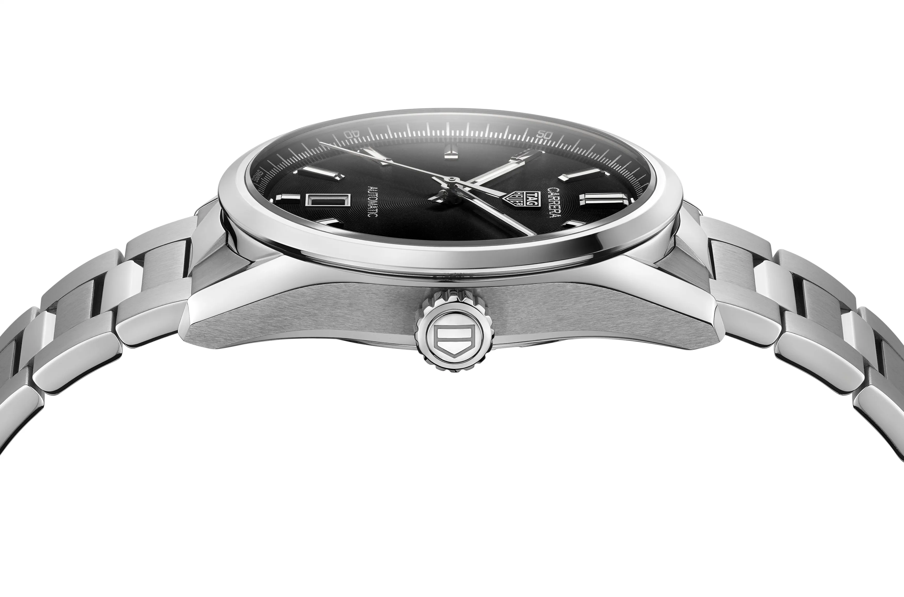 TAG Heuer Carrera Calibre 5 Automatic Men's Black Dial Watch, 39mm