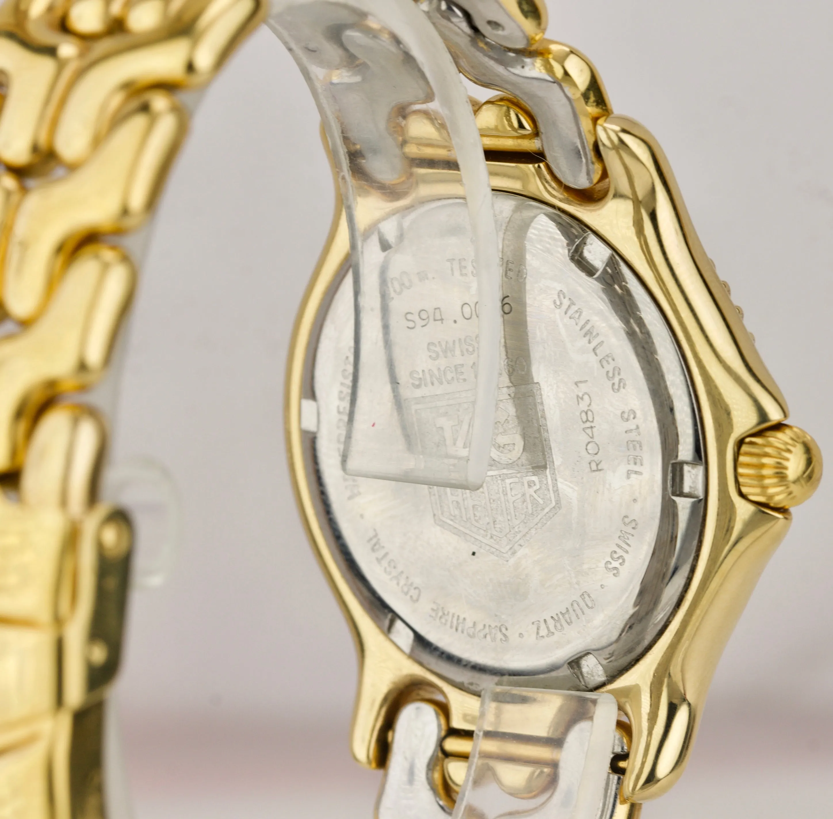 TAG Heuer Professional 200M Cell Series Gold-Plated 37mm Quartz Watch S94.006