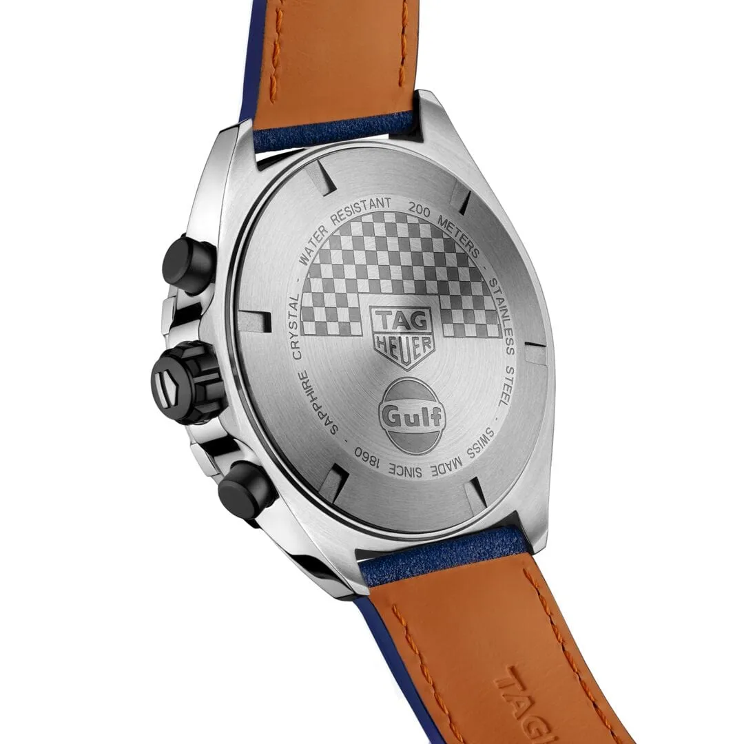 TAG Heuer Quartz Chronograph Formula 1 "Gulf Edition" Watch