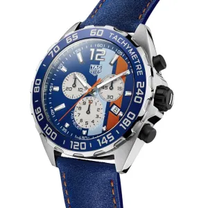 TAG Heuer Quartz Chronograph Formula 1 "Gulf Edition" Watch