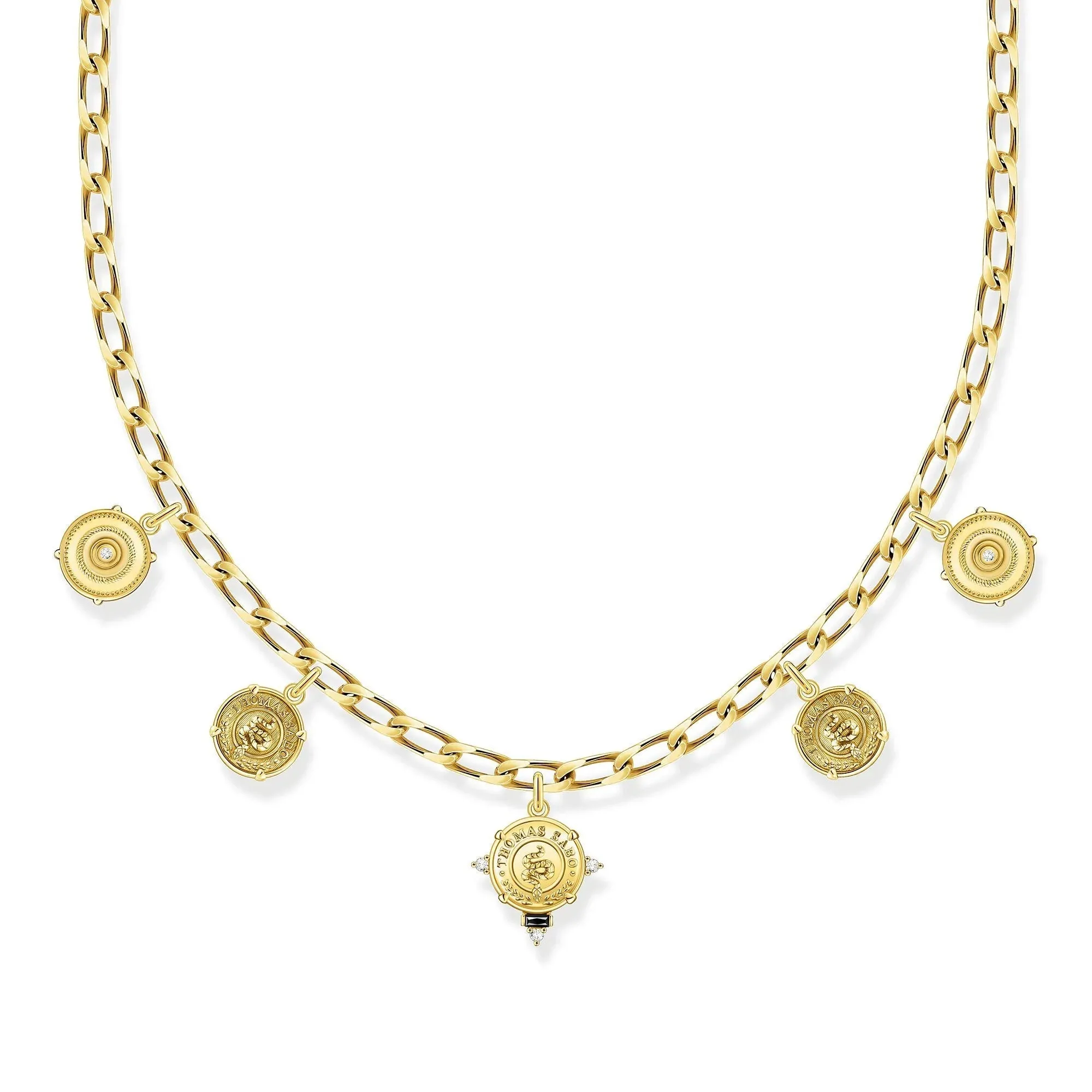 THOMAS SABO Iconic Symbols Gold Necklace