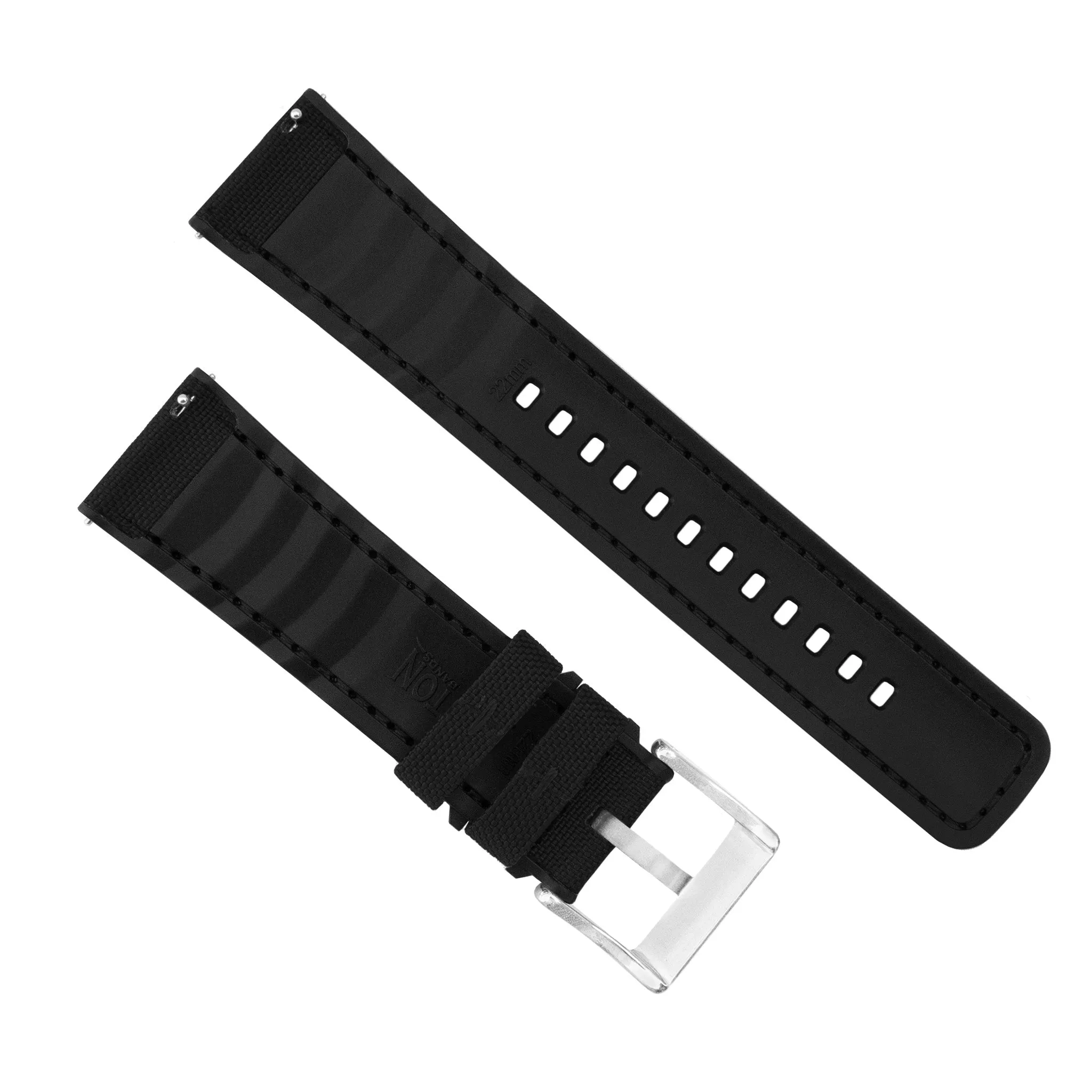 Timex Weekender Expedition Watches Cordrua Fabric Silicone Hybrid Chocolate Brown Watch Band