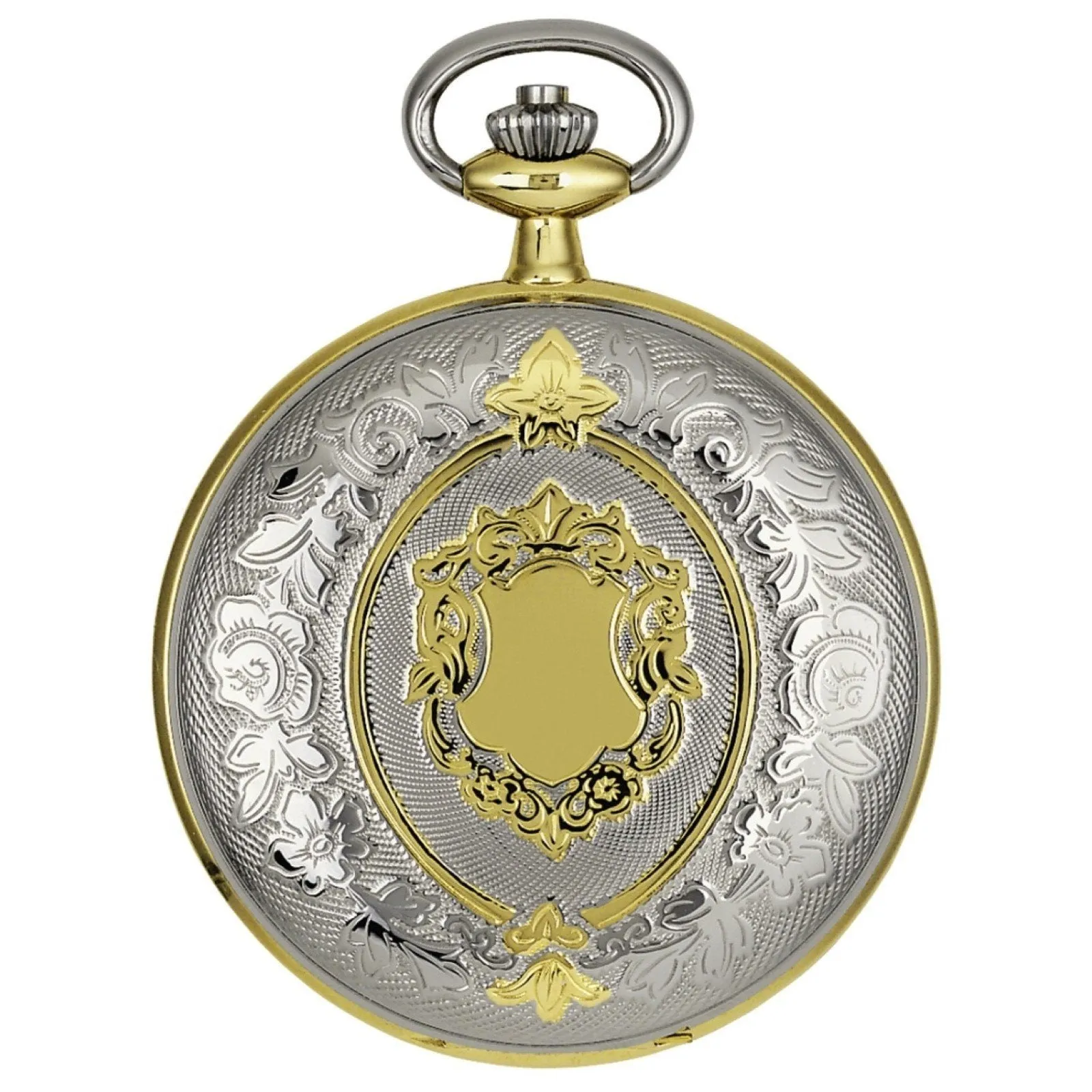 Tissot Pocket Watch Savonette Mechanical 50mm Manual charge Ottone Gold Finish and Palladio T83.8.450.82