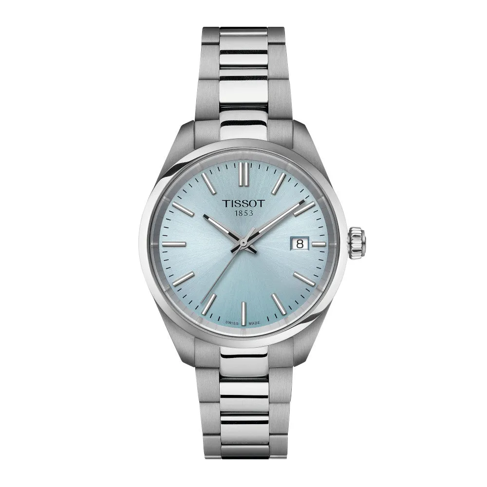 Tissot PR 100 (34mm) Stainless Steel Blue Dial Watch