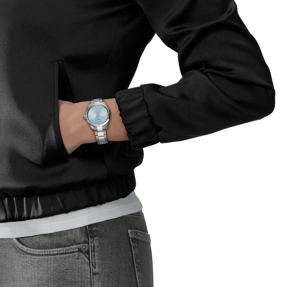 Tissot PR 100 (34mm) Stainless Steel Blue Dial Watch