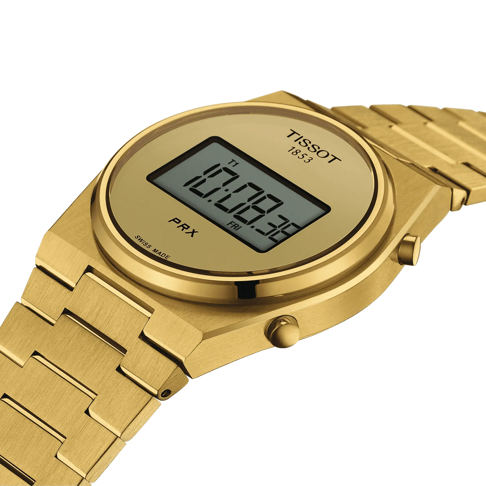 Tissot PRX Digital 40mm Yellow Gold PVD Men's Watch T1374633302000