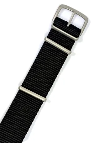 Traser Genuine OEM Nylon NATO Style Strap, 22mm, Model T1, 105721