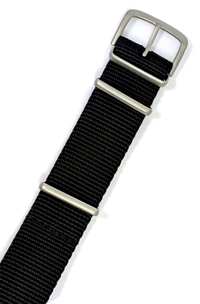 Traser Genuine OEM Nylon NATO Style Strap, 22mm, Model T1, 105721