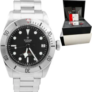 Tudor Black Bay Heritage 79730 Stainless Steel 41mm Automatic Watch BOX CARD