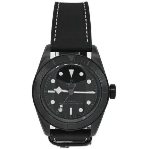 Tudor Men's Black Bay Ceramic 41mm Black Dot Dial Watch Reference #: M79210CNU