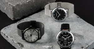 Ungaro UMN067A-Watch Primo Mesh Black