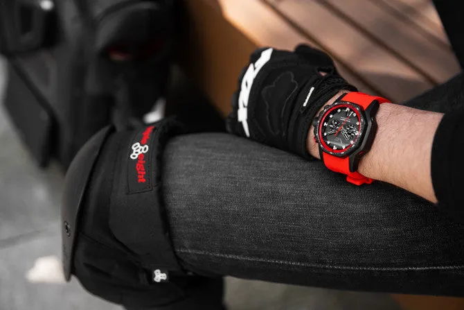 Vostok-Europe Atomic Age Mecha-Quartz Tritium Chronograph VK64-640C699