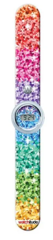 Watchitude Sassy Sequins Digital Slap Watch