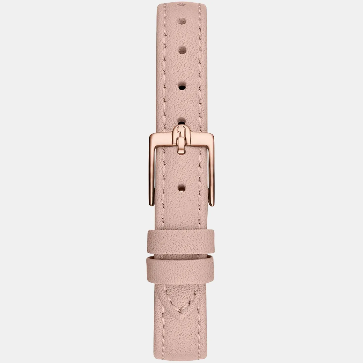 Women Rose Gold Analog Leather Watch WW00005012L3