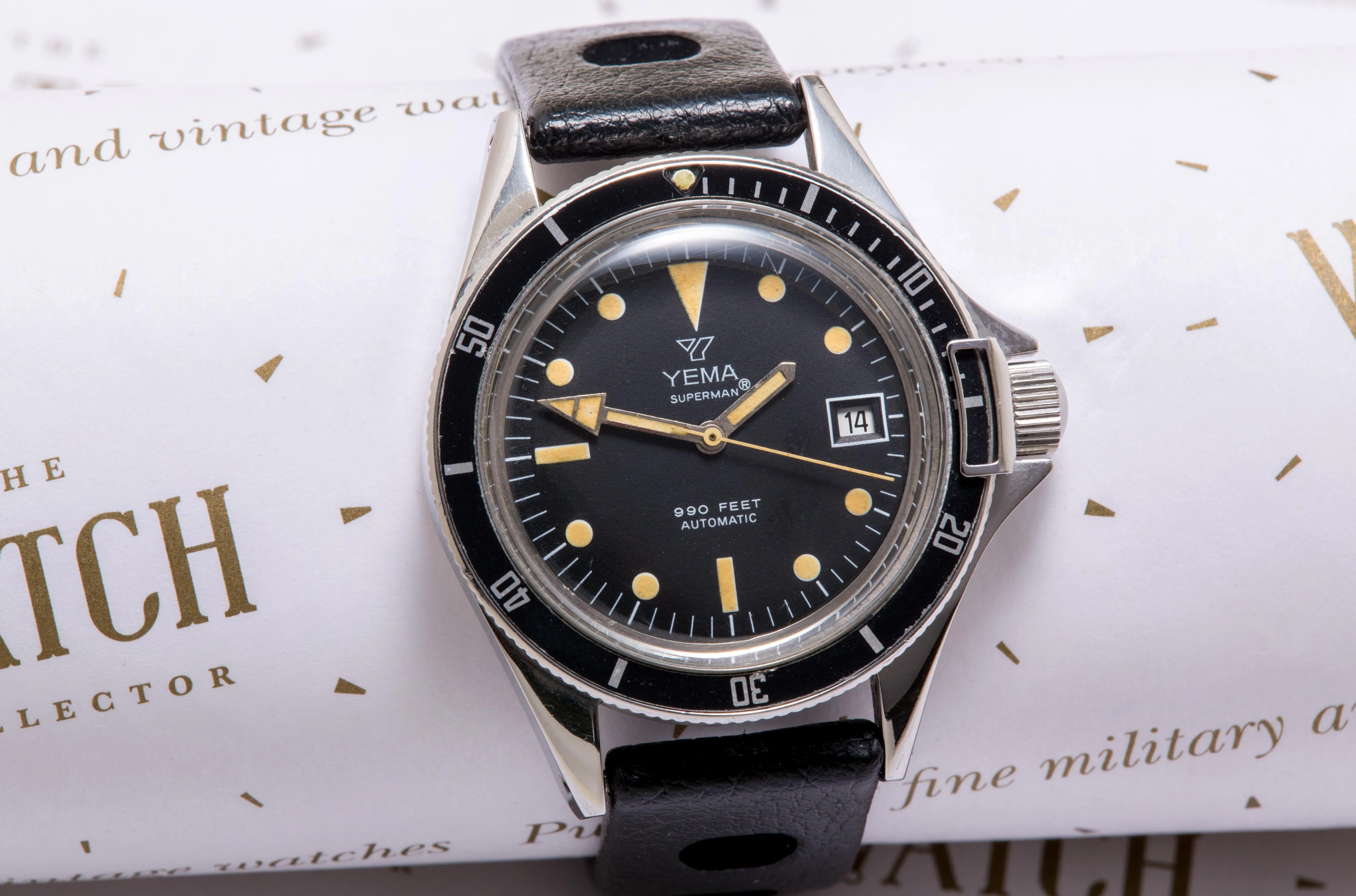 Yema ‘superman’ professional divers watch SOLD