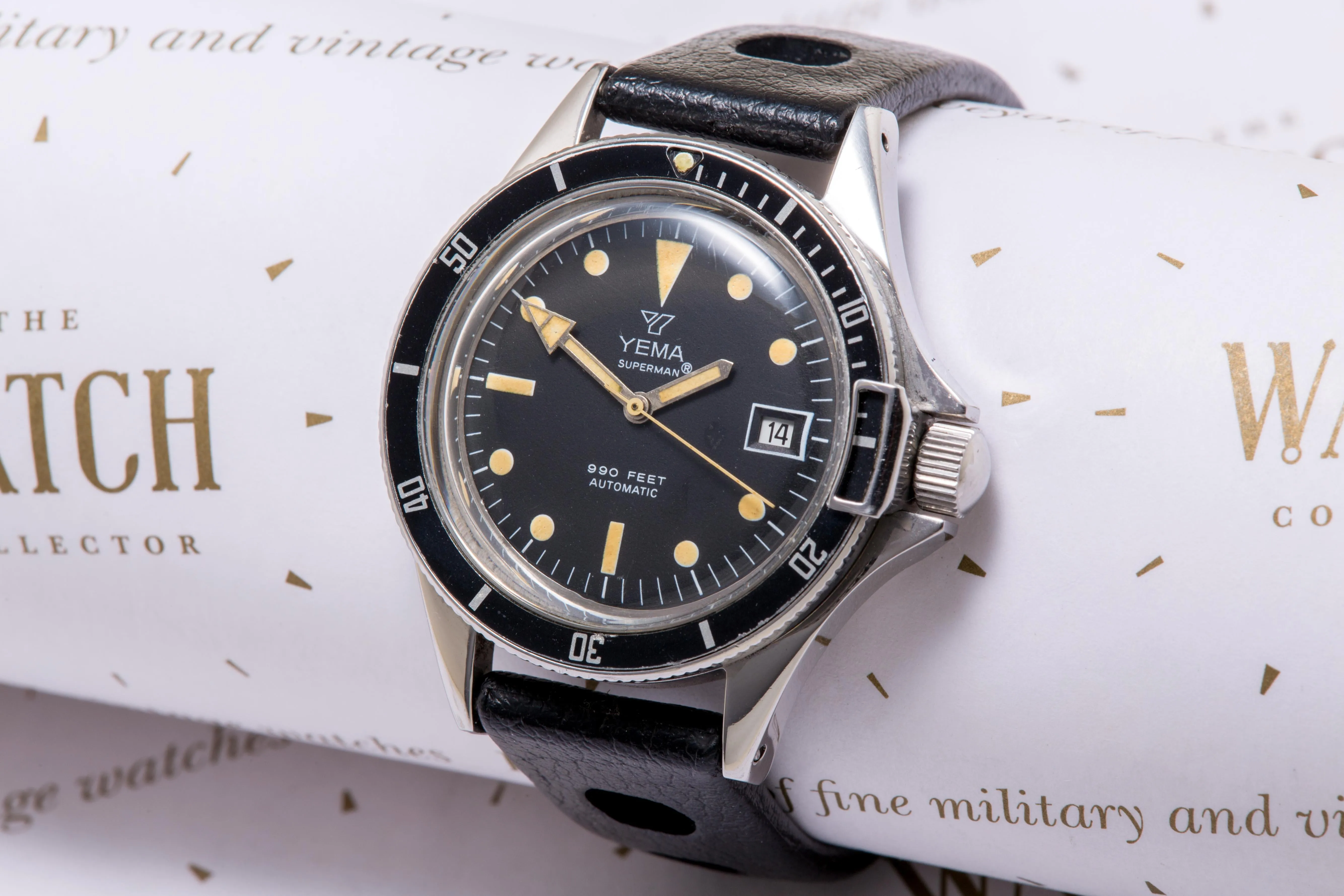 Yema ‘superman’ professional divers watch SOLD