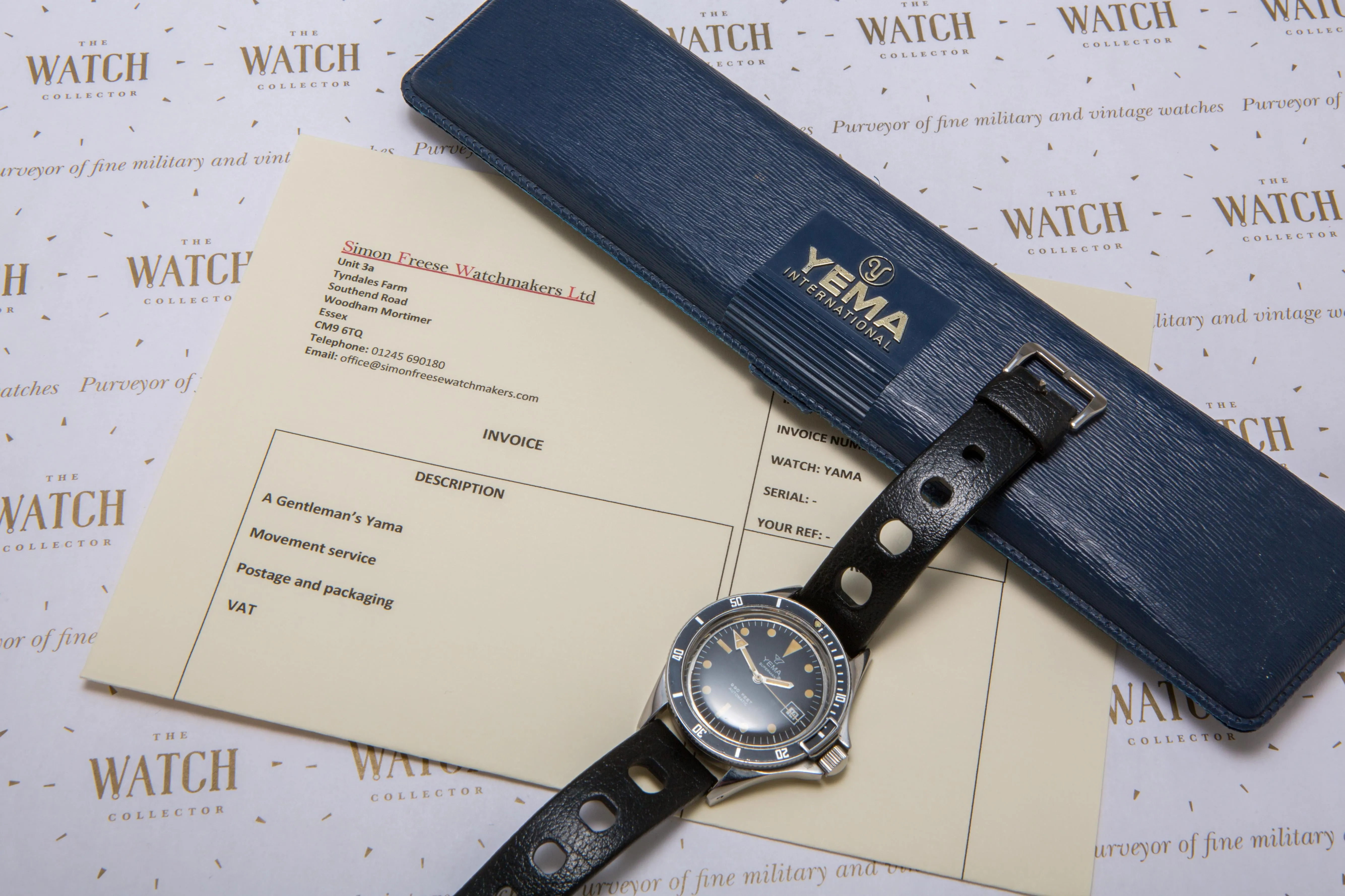 Yema ‘superman’ professional divers watch SOLD