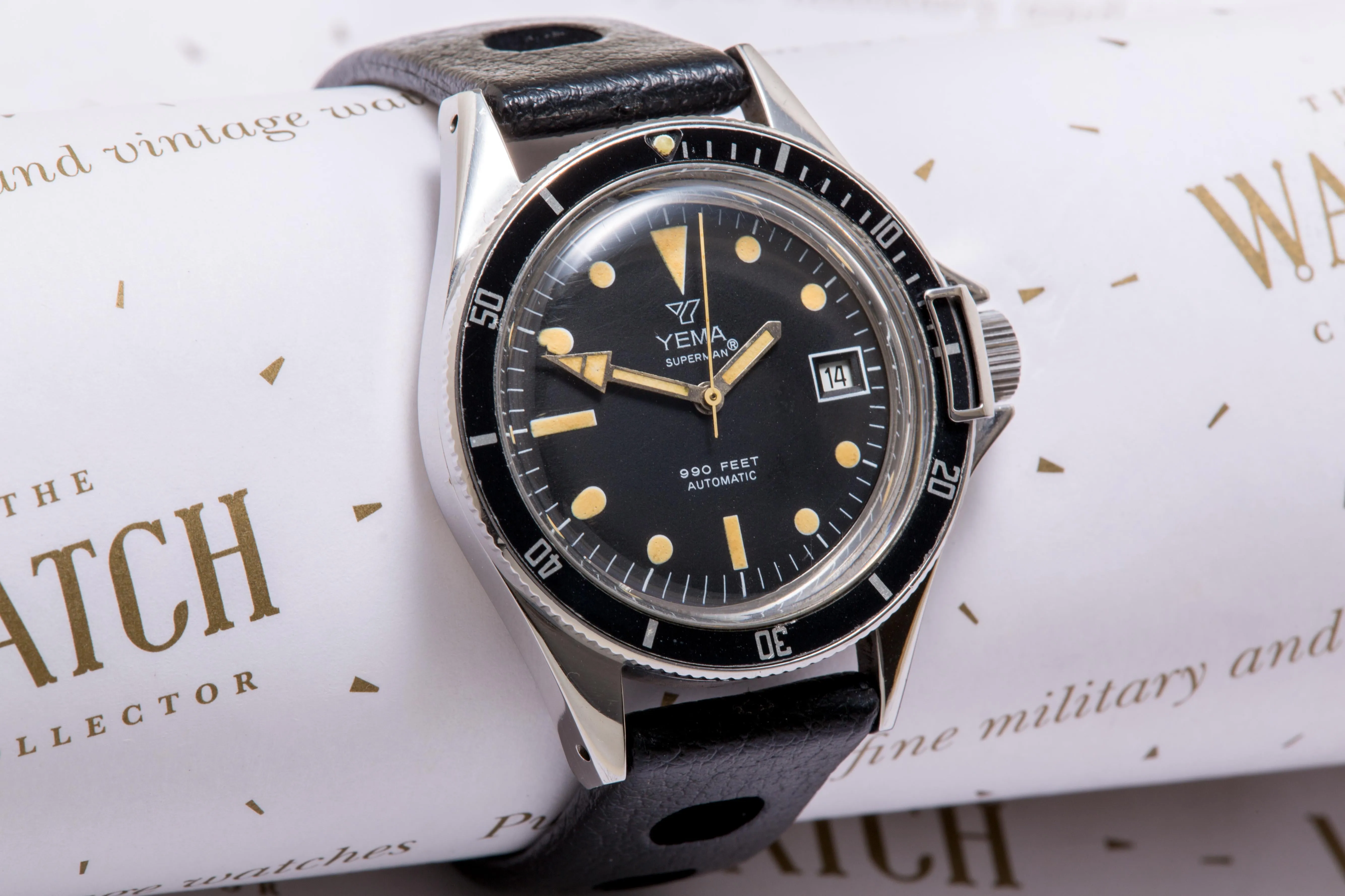 Yema ‘superman’ professional divers watch SOLD