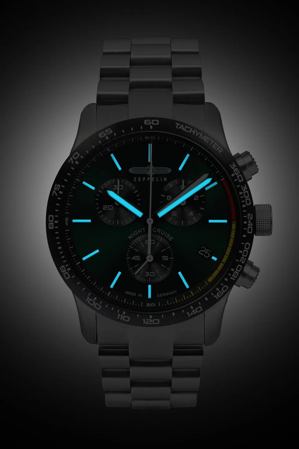 Zeppelin Night Cruise Men Watch